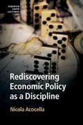 Cover: Rediscovering Economic Policy as a Discipline - Cambridge University Press