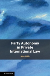 Abbildung von: Party Autonomy in Private International Law - Cambridge University Press