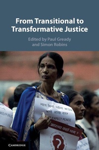 Enlarge image Cover: From Transitional to Transformative Justice - Cambridge University Press