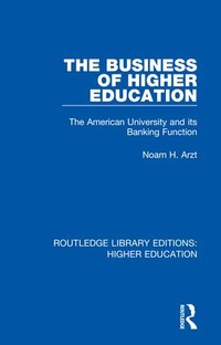 Abbildung von: Routledge Library Editions: Higher Education - Routledge