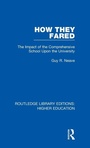 Cover: How They Fared - Routledge