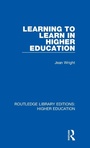 Cover: Learning to Learn in Higher Education - Routledge