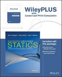 Enlarge image Cover: Engineering Mechanics: Statics First Edition Loose-leaf Print Companion - Wiley