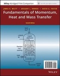 Cover: Fundamentals of Momentum, Heat, and Mass Transfer - Wiley