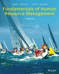 Cover: Fundamentals of Human Resource Management - Wiley