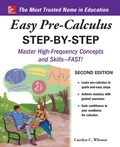 Cover: Easy Pre-Calculus Step-by-Step, Second Edition - McGraw-Hill Education