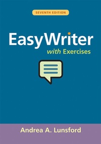 Enlarge image Cover: EasyWriter with Exercises - Bedford/Saint Martin's