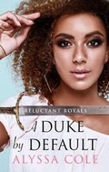 Cover: A Duke by Default - Thorndike Press Large Print