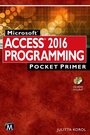 Cover: Microsoft Access 2016 Programming Pocket Primer - Mercury Learning & Information