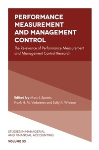 Abbildung von: Performance Measurement and Management Control - Emerald Publishing Limited