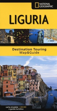 Abbildung von: Liguria. Carta stradale e guida turistica. 1:200.000 - Destination Touring. Map & Guide;Libreria Geografica