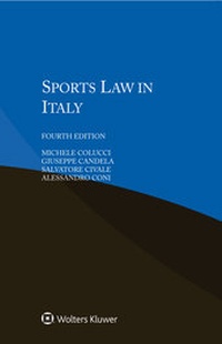 Enlarge image Cover: Sports Law in Italy - Kluwer Law International