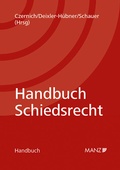 Cover: Handbuch Schiedsrecht - Manz