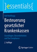 Cover: Besteuerung gesetzlicher Krankenkassen - Springer Gabler