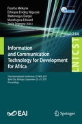 Cover: Information and Communication Technology for Development for Africa - Springer