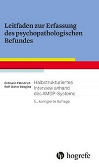 Abbildung von: Leitfaden zur Erfassung des psychopathologischen Befundes - Hogrefe