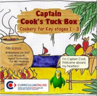 Enlarge image Cover: Captain Cook's Tuck Box: Schools Edition, Single Site Licence - Anastasis Ltd