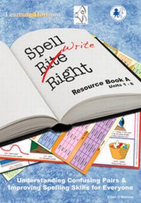 Enlarge image Cover: The Spell Write Right Programme: Book A - Learning Horizons Ltd