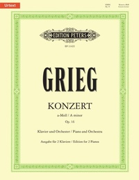 Abbildung von: Konzert a-Moll op. 16 -für Klavier und Orchester - Faber Music GmbH