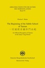 Cover: The Beginning of the Subtle School of Taoism - Harrassowitz Verlag