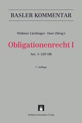 Cover: Obligationenrecht I - Helbing & Lichtenhahn