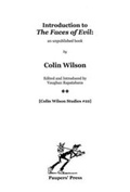 Cover: Introduction to 'The Faces of Evil' : - Paupers' Press