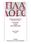 Cover: Platon und die Sprache - Morph&eacute;-Verlag T&uuml;bingen