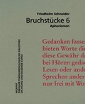 Cover: Bruchst&uuml;cke 6 - Morph&eacute;-Verlag T&uuml;bingen