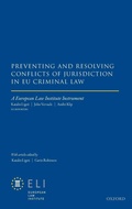 Bild: Preventing and Resolving Conflicts of Jurisdiction in EU Criminal Law - Oxford University Press