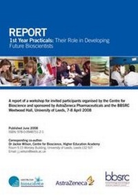Enlarge image Cover: 1st Year Practicals: Their Role in Developing Future Bioscientists - Centre for Bioscience