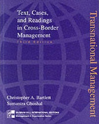 Enlarge image Cover: Transnational Management - McGraw-Hill Education (ISE Editions)