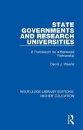 Cover: State Governments and Research Universities - Routledge