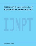 Cover: International Journal of Neuropsychotherapy Volume 3 Issue 1 2015 - Dahlitz Media