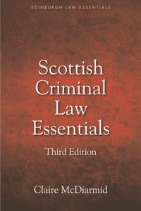 Abbildung von: Scottish Criminal Law Essentials - Edinburgh University Press