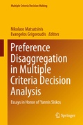 Cover: Preference Disaggregation in Multiple Criteria Decision Analysis - Springer