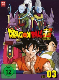 Abbildung von: Dragonball Super - 3. Arc: Universum 6 - Episoden 28-46 (3 DVDs) - Crunchyroll