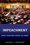 Cover: Impeachment - OUP eBook