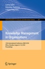 Cover: Knowledge Management in Organizations - Springer