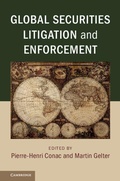 Cover: Global Securities Litigation and Enforcement - Cambridge University Press