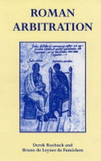Enlarge image Cover: Roman Arbitration - The Arbitration Press
