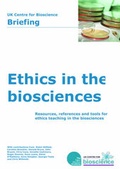 Cover: Ethics in the Biosciences - Centre for Bioscience