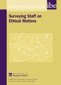Cover: Surveying Staff on Ethical Matters - Institute of Business Ethics