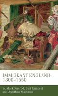 Cover: Immigrant England, 1300-1550 - Manchester University Press