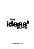 Cover: The Ideas Journal - Little King Publishing