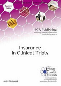 Enlarge image Cover: Insurance in Clinical Trials - Institute of Clinical Research