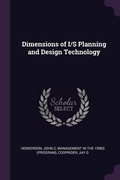 Cover: Dimensions of I/S Planning and Design Technology - Palala Press