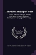 Cover: The Duty of Helping the Weak - Palala Press