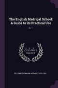 Cover: The English Madrigal School - Palala Press