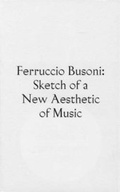 Cover: Sketch of a New Aesthetic of Music - Precinct