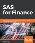 Cover: SAS for Finance - Packt Publishing